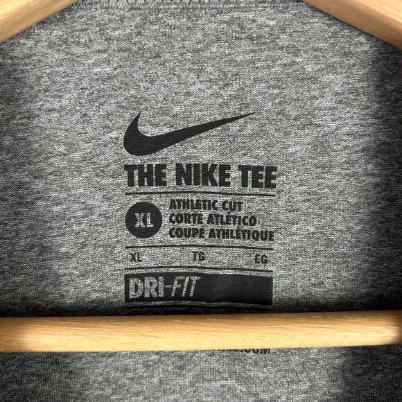 Nike 1 Cent Memphis Tiger Basketball Large Shirt Team Issued Penny Hardaway Gray - Picture 5 of 6